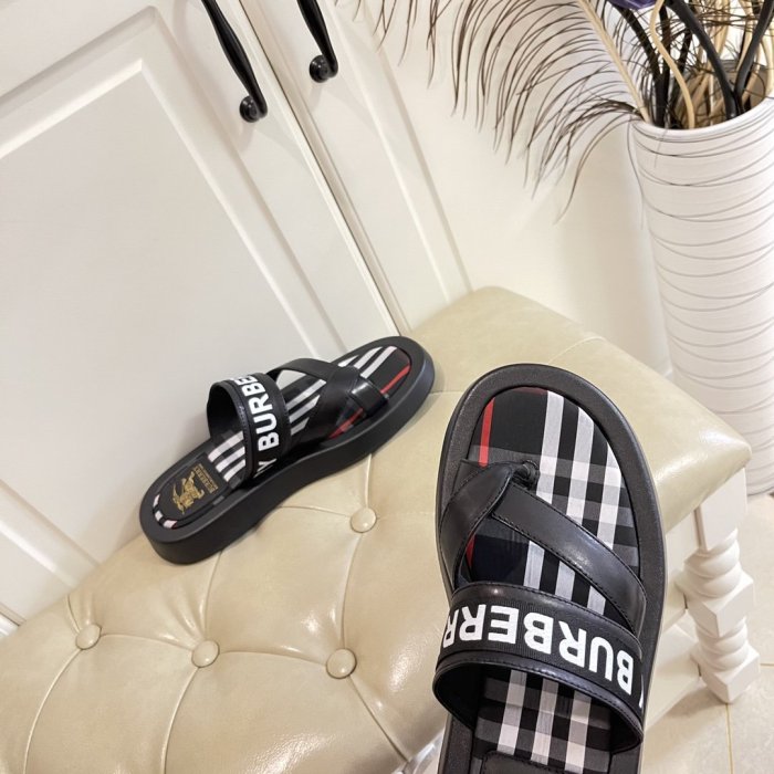 Burberry Mens Shoes Leather Sandals