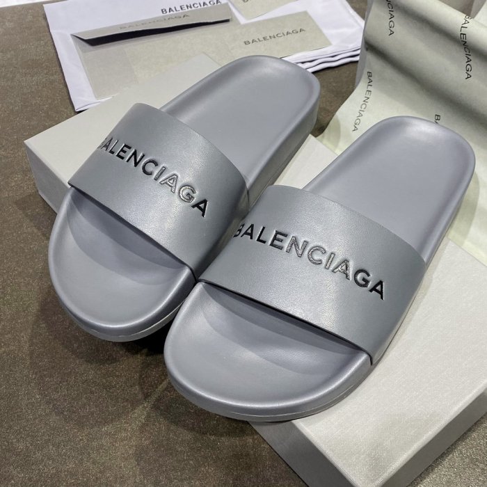 Balenciaga Men Womens Shoes POOL SLIDE SANDAL