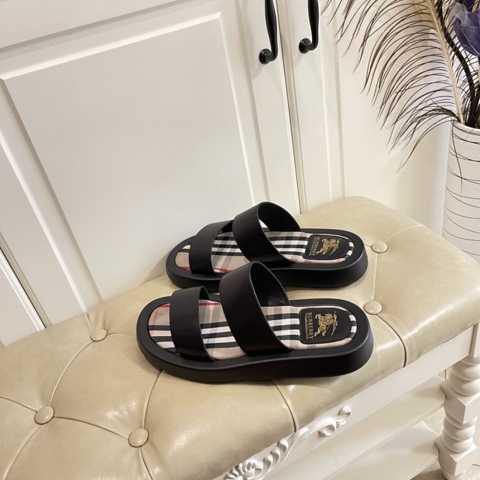 Burberry Mens Shoes Leather Sandals