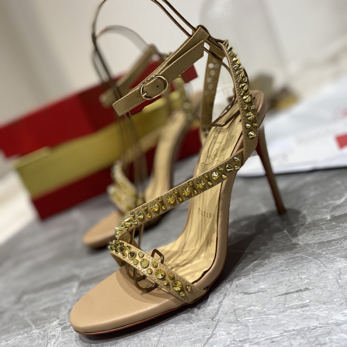 Christian Louboutin Womens Shoes High Heels Sandal 10CM