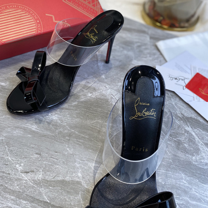 Christian Louboutin Womens Shoes High Heels Just Nodo Mule Sandals