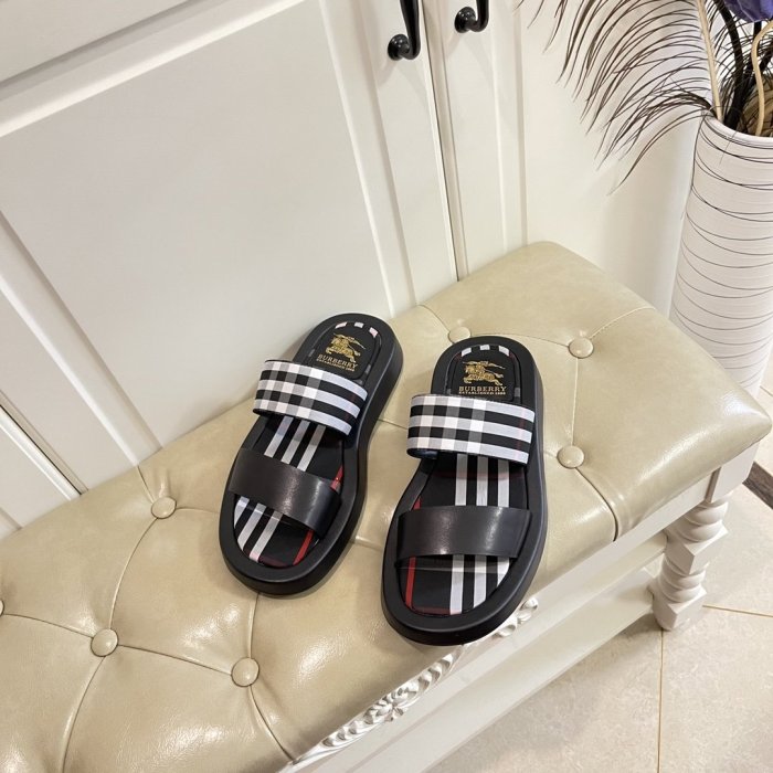 Burberry Mens Shoes Leather Sandals