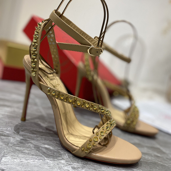 Christian Louboutin Womens Shoes High Heels Sandal 10CM
