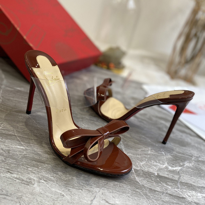 Christian Louboutin Womens Shoes High Heels Just Nodo Mule Sandals 1201013F110
