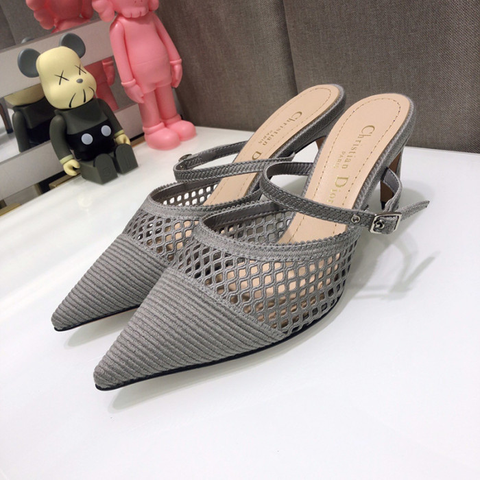 Dior Womens Shoes Mule Fashion Pump High Heels 7CM