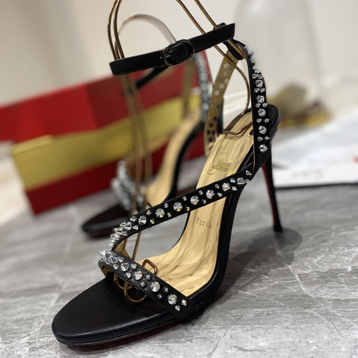 Christian Louboutin Womens Shoes High Heels Sandal 10CM