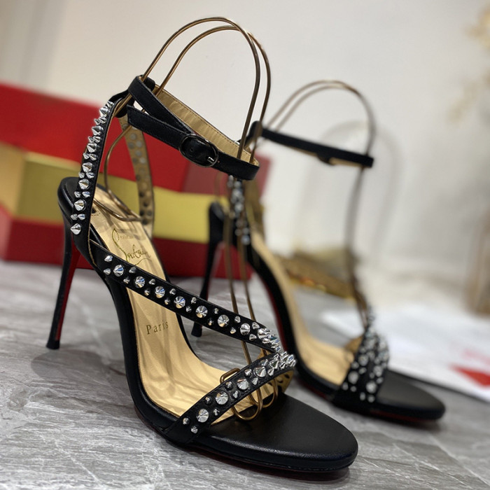 Christian Louboutin Womens Shoes High Heels Sandal 10CM