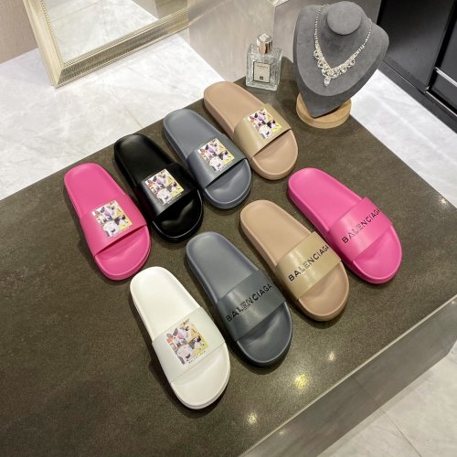 Balenciaga Men Womens Shoes POOL SLIDE SANDAL