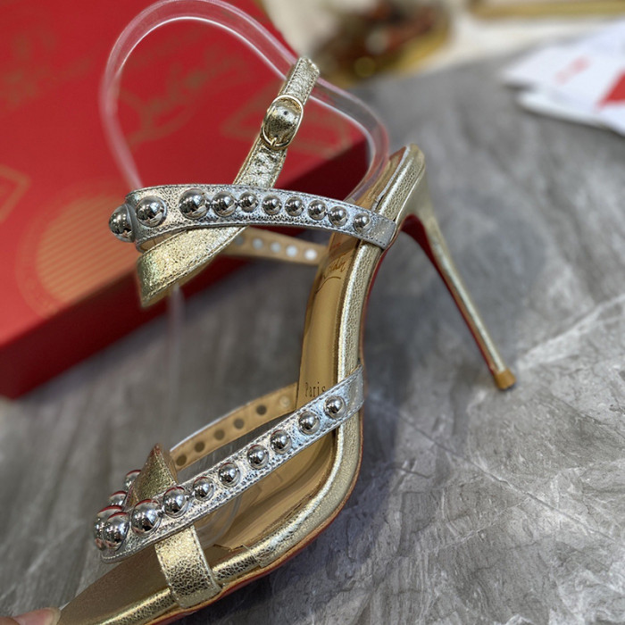Christian Louboutin Womens Shoes High Heels Sandal 10CM