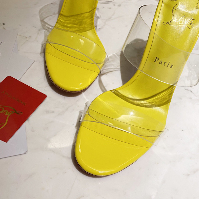 Christian Louboutin Womens Shoes High Heels Mule Sandals Just Nothing