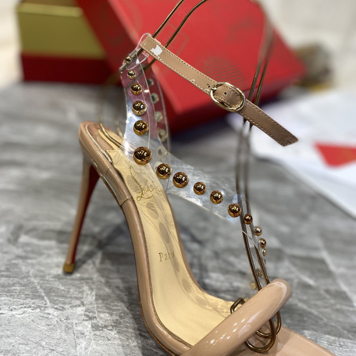 Christian Louboutin Womens Shoes High Heels Sandal 10CM