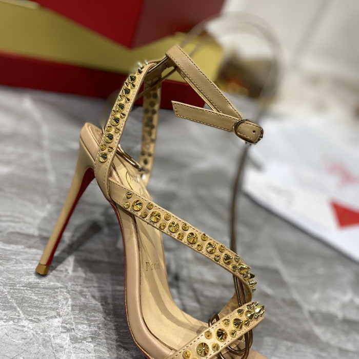 Christian Louboutin Womens Shoes High Heels Sandal 10CM