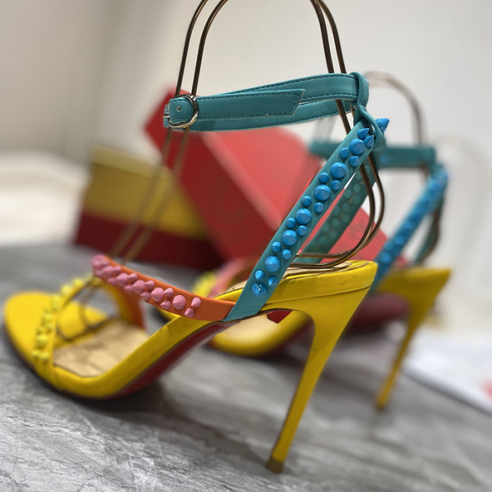Christian Louboutin Womens Shoes High Heels Sandal 10CM
