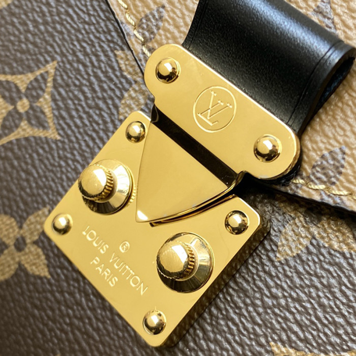 Louis Vuitton Womens Bags Crossbody Bag POCHETTE MÉTIS Monogram Reverse coated canvas Luxury Brand Messenger Shoulder Bags with Original Box M44876