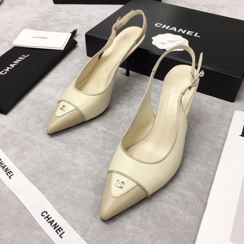 Chanel Womens Shoes Slingback Pump 7cm