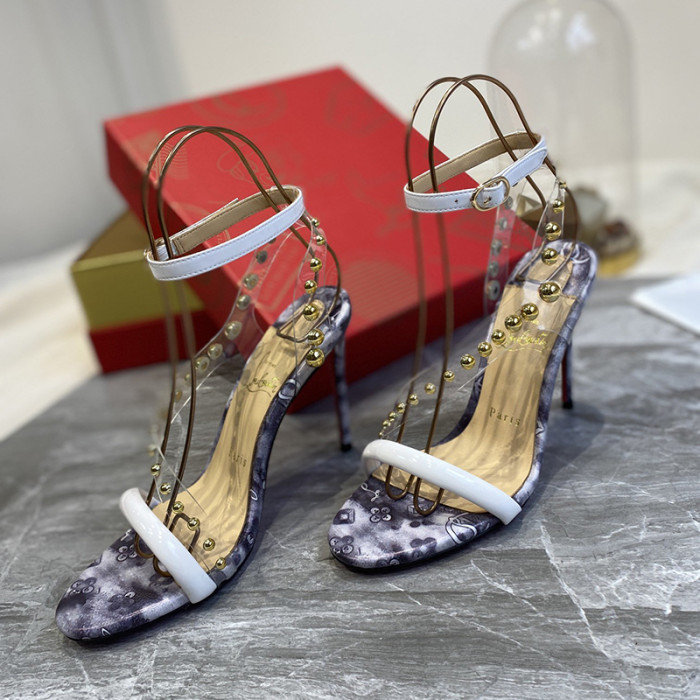 Christian Louboutin Womens Shoes High Heels Sandal 10CM