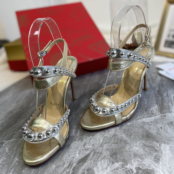 Christian Louboutin Womens Shoes High Heels Sandal 10CM