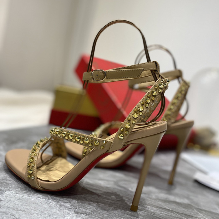 Christian Louboutin Womens Shoes High Heels Sandal 10CM
