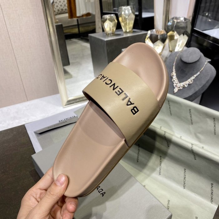 Balenciaga Men Womens Shoes POOL SLIDE SANDAL