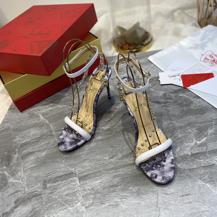 Christian Louboutin Womens Shoes High Heels Sandal 10CM