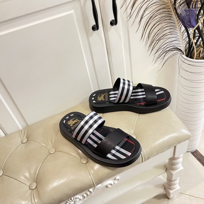 Burberry Mens Shoes Leather Sandals