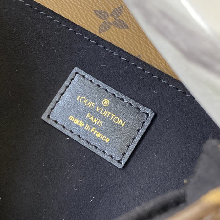Louis Vuitton Womens Bags Crossbody Bag POCHETTE MÉTIS Monogram Reverse coated canvas Luxury Brand Messenger Shoulder Bags with Original Box M44876