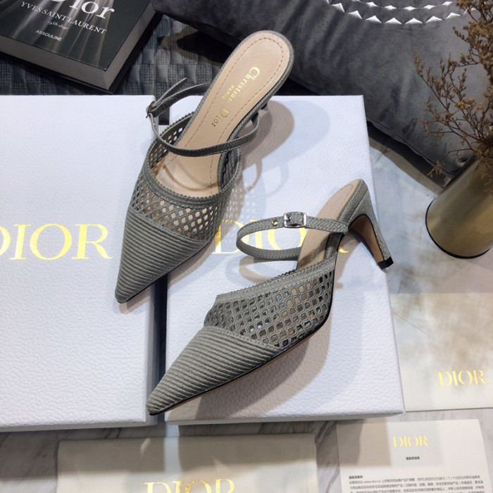 Dior Womens Shoes Mule Fashion Pump High Heels 7CM