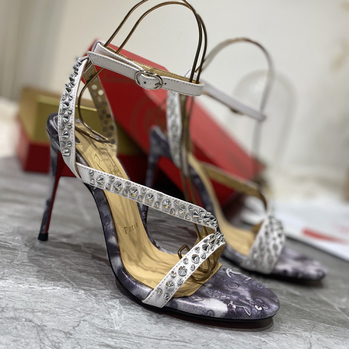 Christian Louboutin Womens Shoes High Heels Sandal 10CM