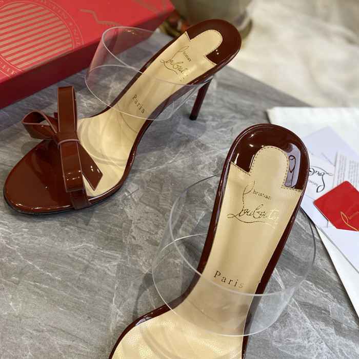 Christian Louboutin Womens Shoes High Heels Just Nodo Mule Sandals 1201013F110