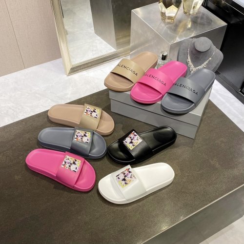 Balenciaga Men Womens Shoes POOL SLIDE SANDAL