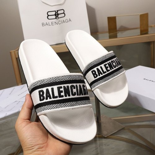 Balenciaga Men Womens Shoes POOL SLIDE SANDAL