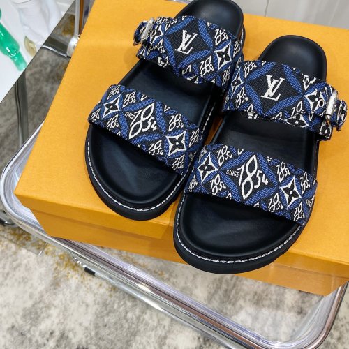 Louis Vuitton Womens Shoes SINCE 1854 PASEO FLAT COMFORT MULE
