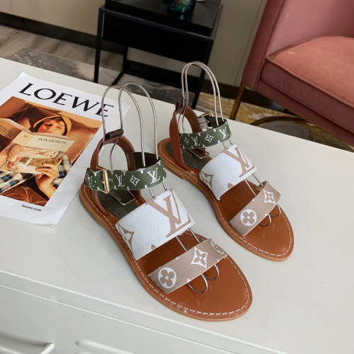 Louis Vuitton Womens Shoes ACADEMY FLAT SANDAL