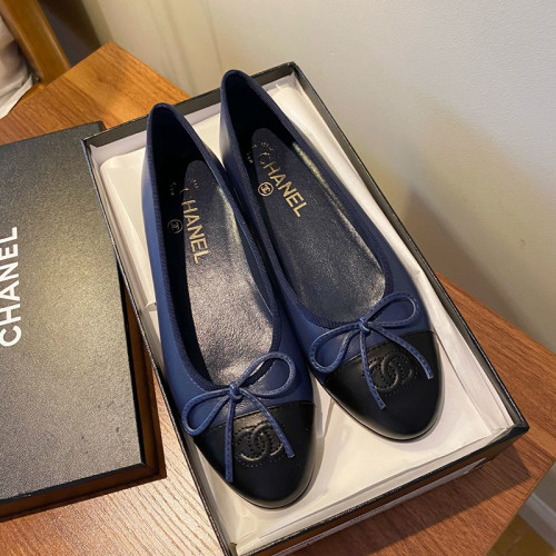 Chanel Womens Shoes Ballerinas