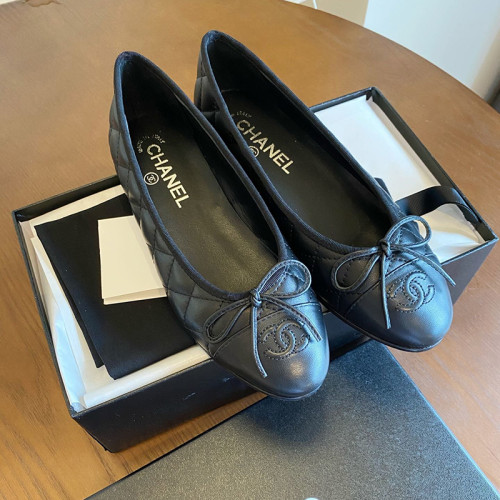 Chanel Womens Shoes Ballerinas