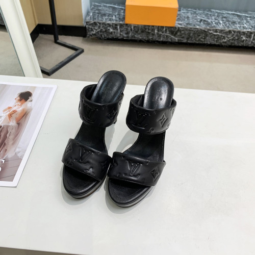 Louis Vuitton Womens Shoes Sandal High Heel 10.5cm