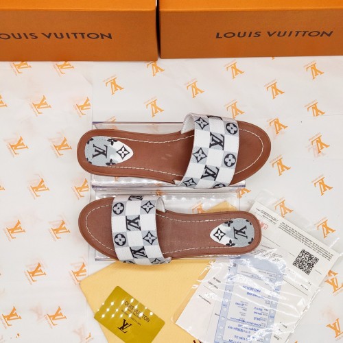 Louis Vuitton Womens Shoes LOCK IT FLAT MULE