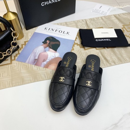 Chanel Womens Shoes Mules