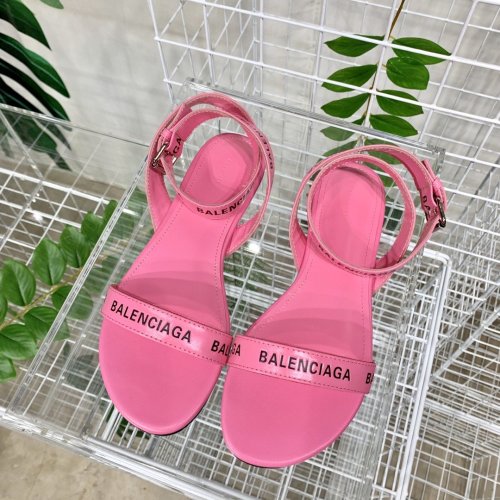 Balenciaga Womens Shoes Flat Sandal