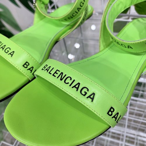 Balenciaga Womens Shoes Flat Sandal