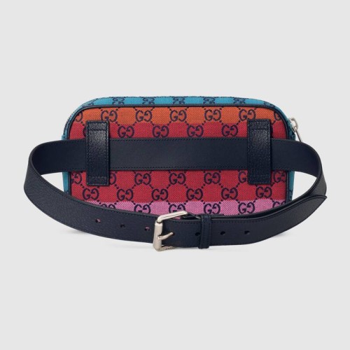 Gucci Men Bags Luxury Brand GG Multicolor belt bag with Original Box 658657 2U1BN 4198
