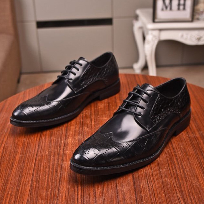 Louis Vuitton Men Shoes Business Luxury Brand LV Dress Shoes with Original Box