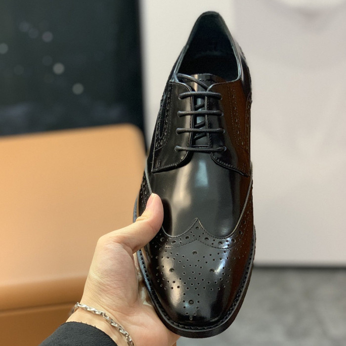Louis Vuitton Men Shoes Business Luxury Brand LV Dress Shoes with Original Box