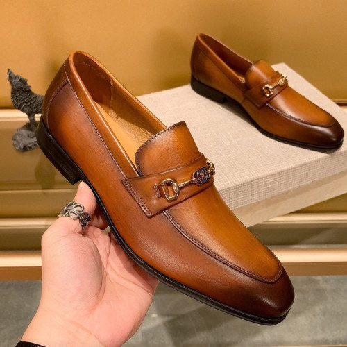 Louis Vuitton Men Shoes Business Luxury Brand LV Dress Shoes with Original Box