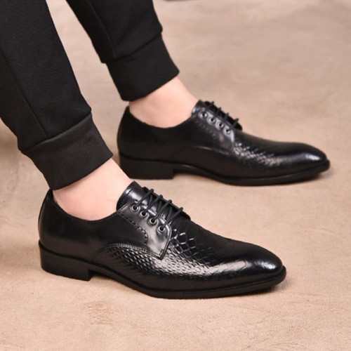 Louis Vuitton Men Shoes Business Luxury Brand LV Dress Shoes with Original Box
