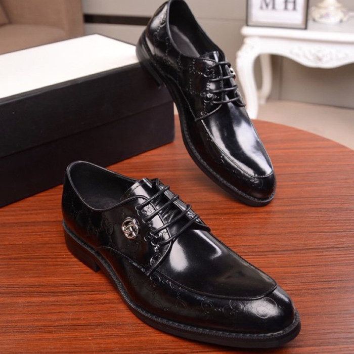 Louis Vuitton Men Shoes Business Luxury Brand LV Dress Shoes with Original Box