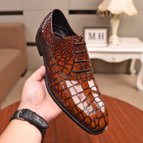 Louis Vuitton Men Shoes Business Luxury Brand LV Dress Shoes with Original Box