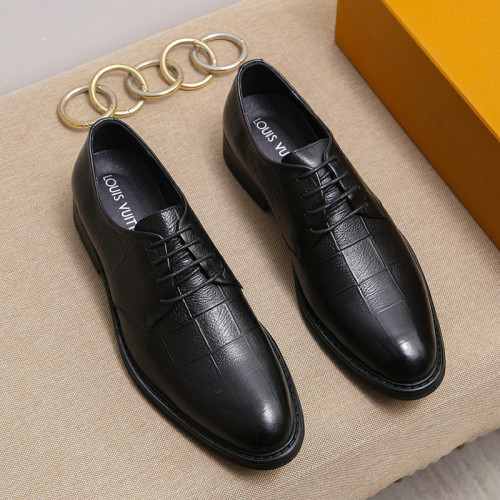 Louis Vuitton Men Shoes Business Luxury Brand LV Dress Shoes with Original Box