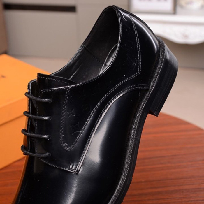 Louis Vuitton Men Shoes Business Luxury Brand LV Dress Shoes with Original Box