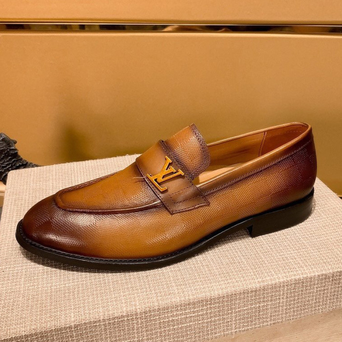 Louis Vuitton Men Shoes Business Luxury Brand LV Dress Shoes with Original Box